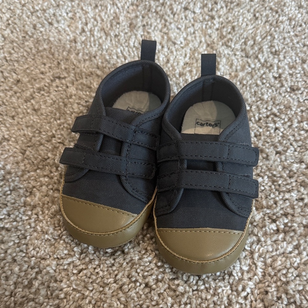 Carter's Baby Sneakers with Brown Toe
